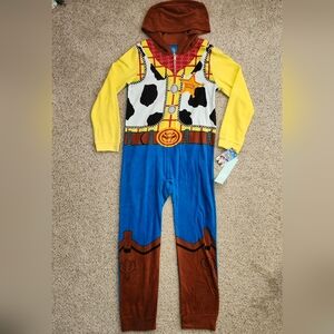 New Toy Story Woody Fleece Jumpsuit